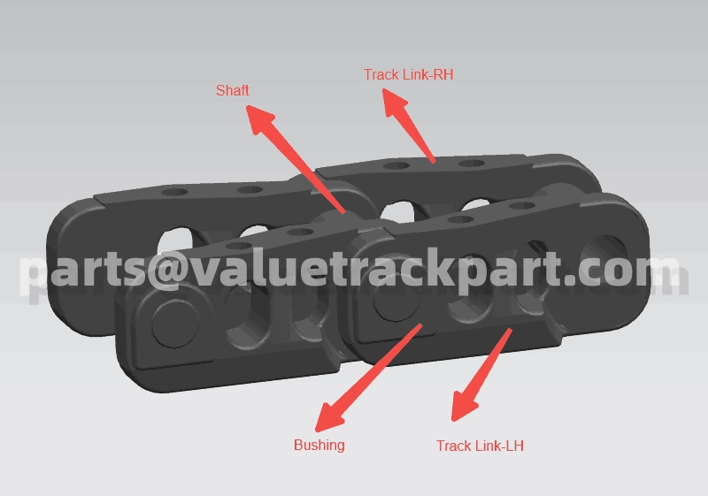 Track Link for Kobelco 7045 Crawler Crane Undercarriage Parts